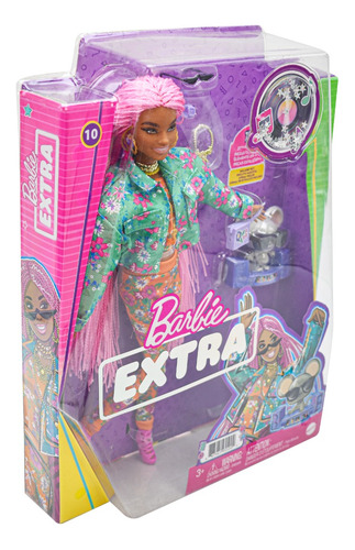 Foto 4 pulgar | Barbie Extra Vinilo 15 Piezas Con Estilo 29cm Mattel Cd