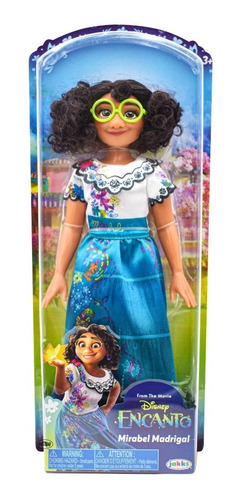 Foto 2 pulgar | Disney Encanto Mirabel Madrigal Muñeca Basica 26cm Jakks