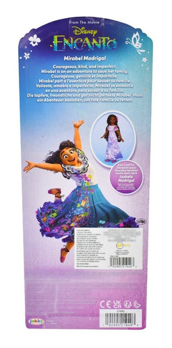 Foto 4 pulgar | Disney Encanto Mirabel Madrigal Muñeca Basica 26cm Jakks