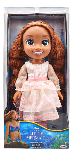 Foto 1 | Disney La Sirenita Ariel Festiva Vestido Rosa Jakks Pacific