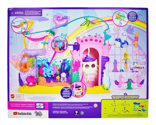 Foto 3 pulgar | Polly Pocket Aventura Sea Y Swim Mattel