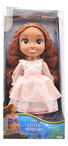 Foto 2 pulgar | Disney La Sirenita Ariel Festiva Rosa Jakks Pacific Da