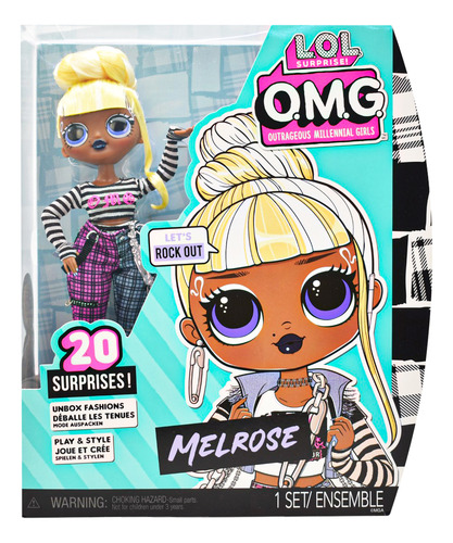 Foto 2 pulgar | Lol Surprise Omg Melrose Muñeca 23cm Fashions Mga