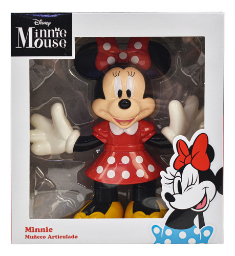 Foto 1 | Disney Minnie Mouse Muñeco Articulado 18cm Toymark
