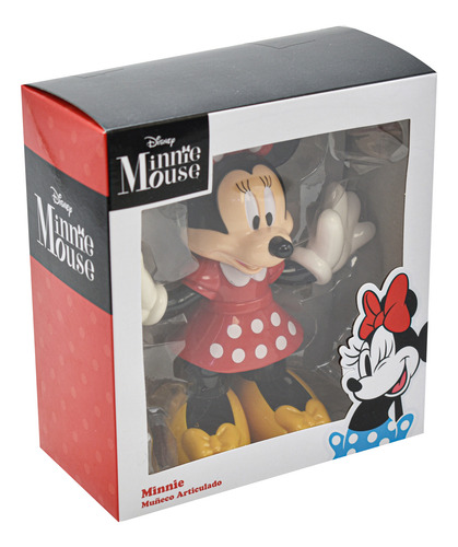 Foto 2 | Disney Minnie Mouse Muñeco Articulado 18cm Toymark