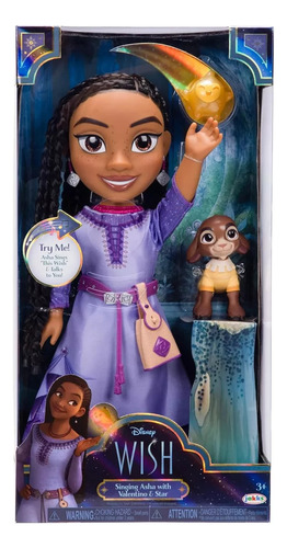 Foto 2 pulgar | Disney Wish Asha Cantante Y Sus Amigos Valentino Star Jakks