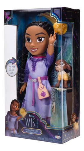 Foto 4 pulgar | Disney Wish Asha Cantante Y Sus Amigos Valentino Star Jakks