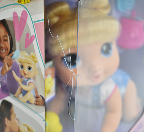 Foto 2 | Baby Alive Gatea De Verdad 40 Sonidos Muñeca 21cm Hasbro