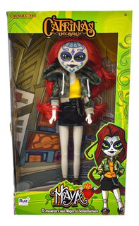 Foto 1 | Catrinas Underworld Maya Sudadera Calaveritas 30cm Ruz Da