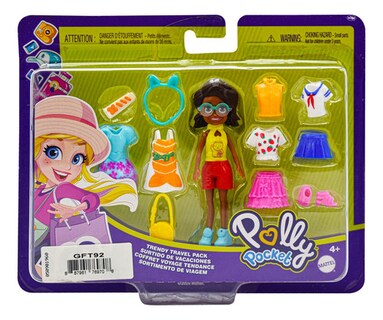 Foto 1 | Polly Pocket Surtido De Vacaciones Shani Mattel
