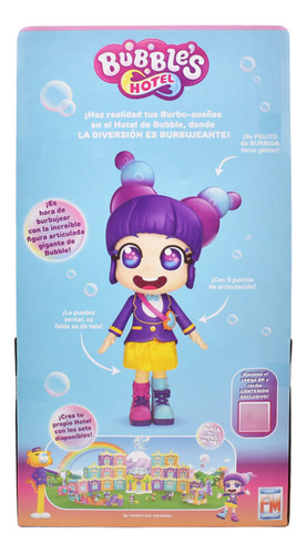 Foto 4 pulgar | Bubbles Hotel Muñeca Bubble De 36cm Articulada Fotorama