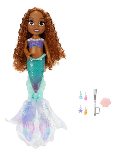 Foto 3 pulgar | Disney La Sirenita Ariel Explora Bajo El Mar Musica Jakks