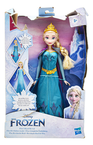 Foto 1 | Disney Frozen Elsa Revelacion Real 2 Estilos 28cm Hasbro Cd