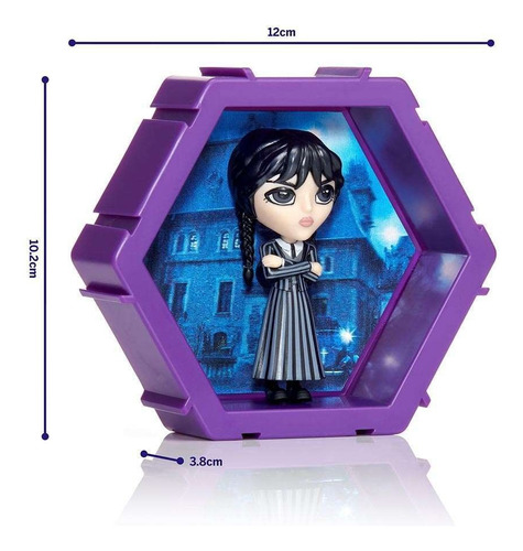 Foto 2 | Wednesday Pods 4d Merlina Nevermore Wow Stuff