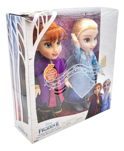 Foto 2 pulgar | Disney Frozen 2 Anna Y Elsa Hermanas Cantantes Hasbro Cd