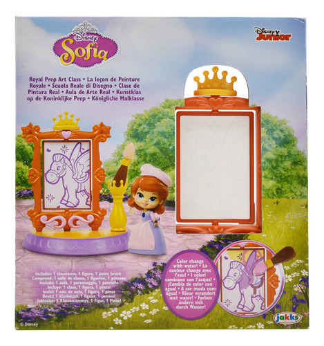Foto 3 | Disney Junior Muñeca Sofia Clases De Pintura Real Ruz