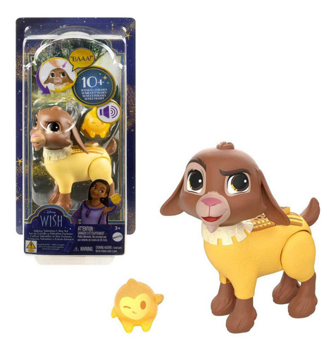 Foto 2 pulgar | Disney Wish Muñeca Valentino Parlanchín Y Estrella Mágica