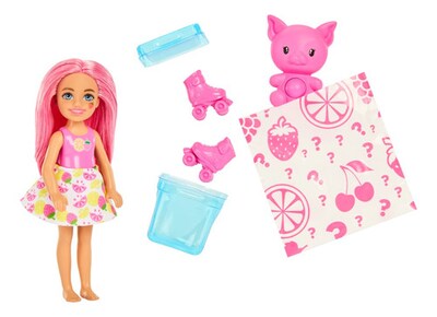 Foto 3 | Barbie Pop Reveal Chelsea Serie Frutas Muñeca 16cm Mattel