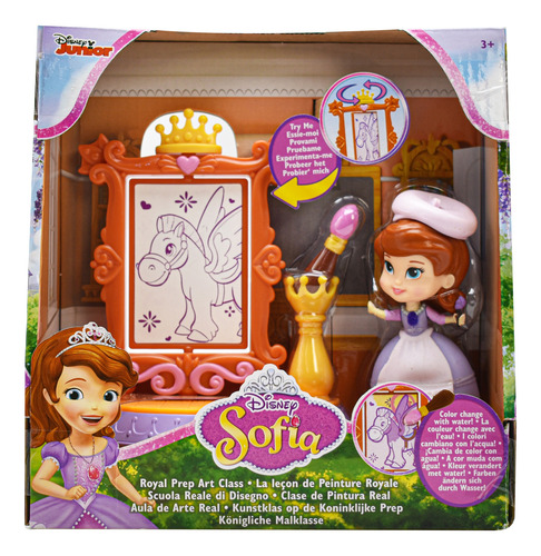 Foto 2 | Disney Sofia Pack Laboratorio Y Pintura Real Jakks Pacific
