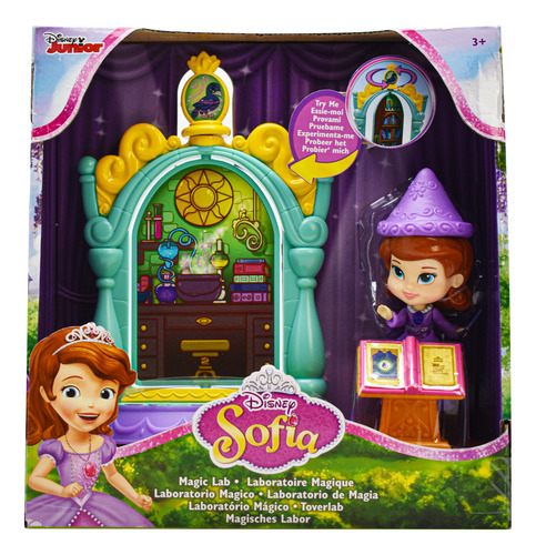Foto 3 | Disney Sofia Pack Laboratorio Y Pintura Real Jakks Pacific