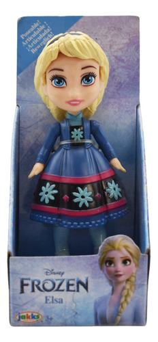 Foto 2 pulgar | Disney Frozen Elsa Mini Muñeca 8cm #6 Jakks Pacific