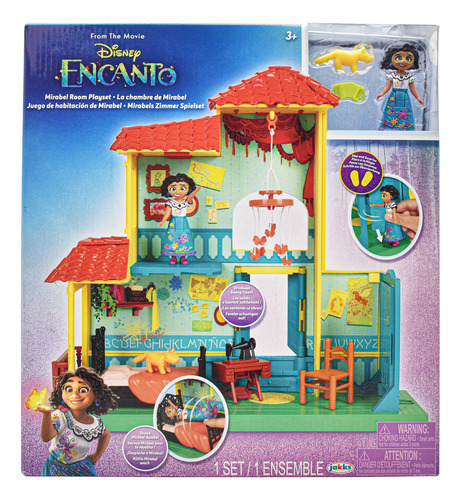 Foto 1 | Disney Encanto Juego De Habitacion Mirabel Jakks Pacific Cd