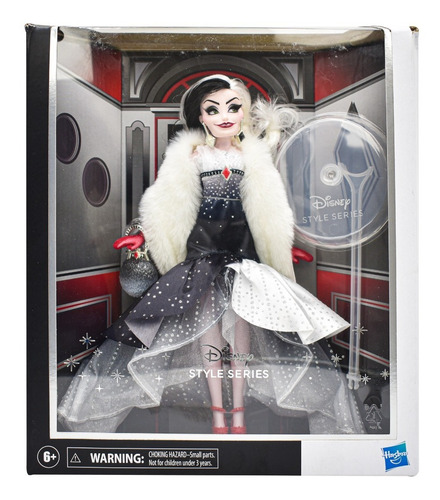 Foto 1 | Disney Style Series Cruella De Vil 28 Cm Hasbro Cd