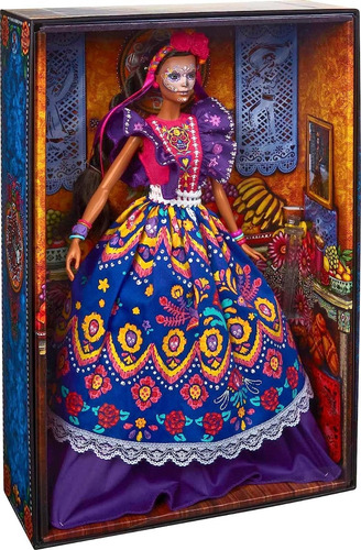 Foto 1 | Barbie Signature Dia De Muertos 2022 Hby09 Mattel