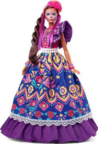 Foto 2 | Barbie Signature Dia De Muertos 2022 Hby09 Mattel