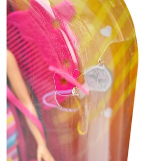 Foto 2 | Barbie Totally Hair Vestido De Corazones Muñeca Mattel Cd