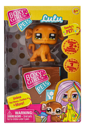 Foto 2 pulgar | Boxy Girls Pets Lulu Mono 2 Sorpresas 4cm Jay Play