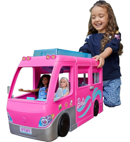 Foto 2 | Barbie Dream Camper 60 Accesorios 120cm Mattel
