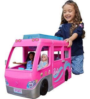 Foto 2 | Barbie Dream Camper 60 Accesorios 120cm Mattel