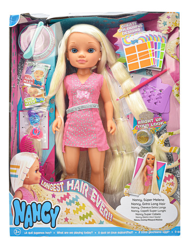 Foto 1 | Nancy Super Melena Muñeca 43cm Famosa Cd