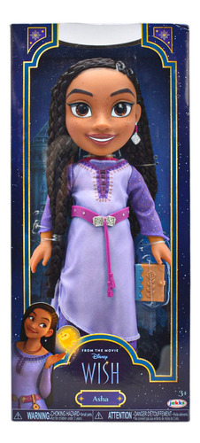 Foto 2 pulgar | Disney Wish Asha Con Libro Muñeca 34cm Jakks Pacific Da