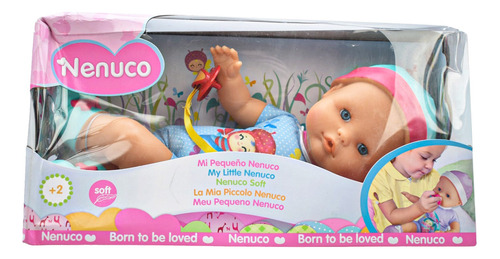 Foto 2 pulgar | Nenuco Mi Pequeño Traje Azul Con Olor 32 Cm Famosa Cd