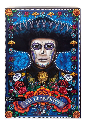 Foto 1 | Barbie Signature Dia De Muertos 2022 Hby10 Mattel
