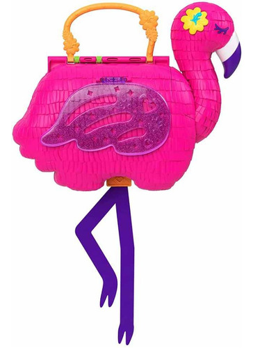 Foto 3 | Polly Pocket Fiesta De Flamingos 26 Sorpresas Mattel