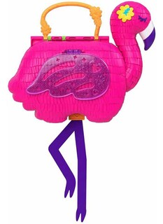 Foto 3 | Polly Pocket Fiesta De Flamingos 26 Sorpresas Mattel