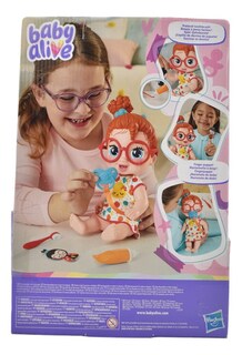 Foto 3 | Baby Alive Dottie Doodle Felices Sueños Muñeca 31cm Hasbro