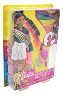 Foto 3 | Barbie Morena Peinados Brillantes Multicolor 30cm Mattel Cd