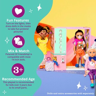 Foto 4 | Foto Booth De Juguete Con Purpurina Para Niñas Foto De Amistad 36 8 Cm - Venta Internacional.