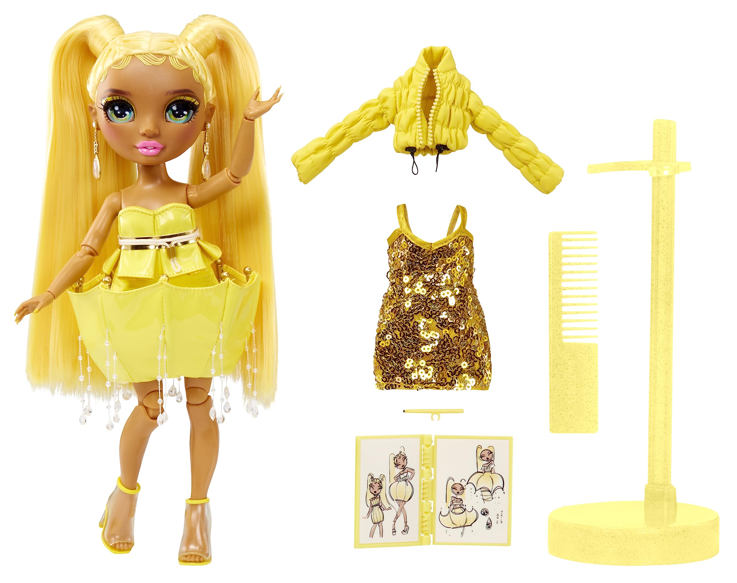 Foto 3 pulgar | Muñeca De Moda Rainbow High Fantastic Fashion Sunny Madison - Venta Internacional.
