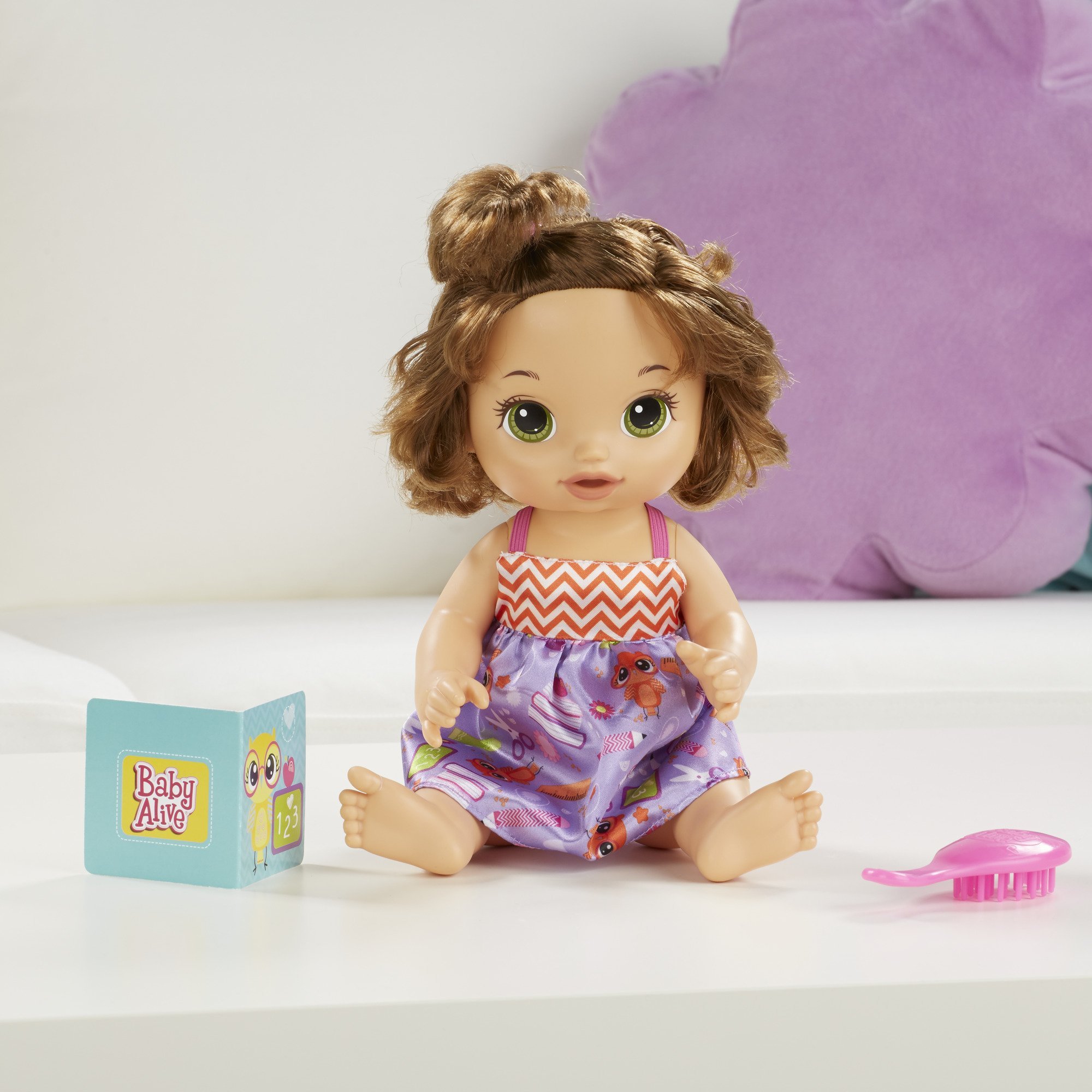 Foto 8 pulgar | Baby Doll Baby Alive  Lista Para La Escuela  C2695  Cabello Castaño - Venta Internacional.