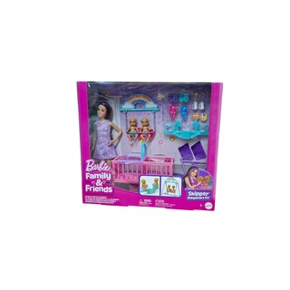 Foto 1 | Set De Juego Barbie Skipper Cuidado De Gemelos