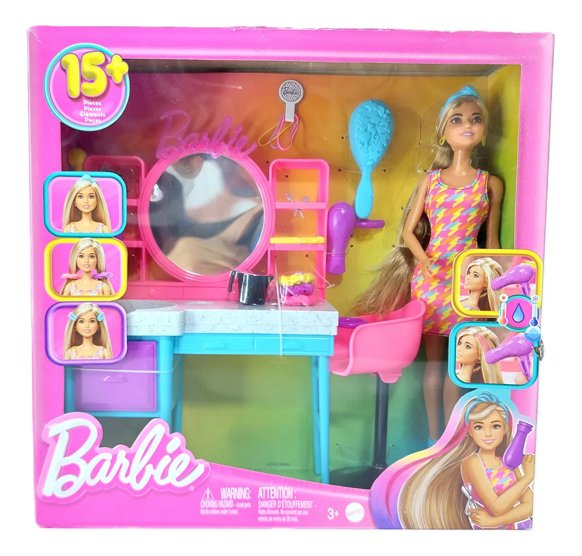 Foto 2 pulgar | Barbie Salon De Belleza
