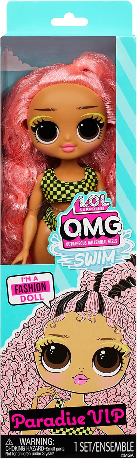 Foto 5 pulgar | L.o.l. Surprise! Muñeca Swim Paradise Vip Cabello Enraizado