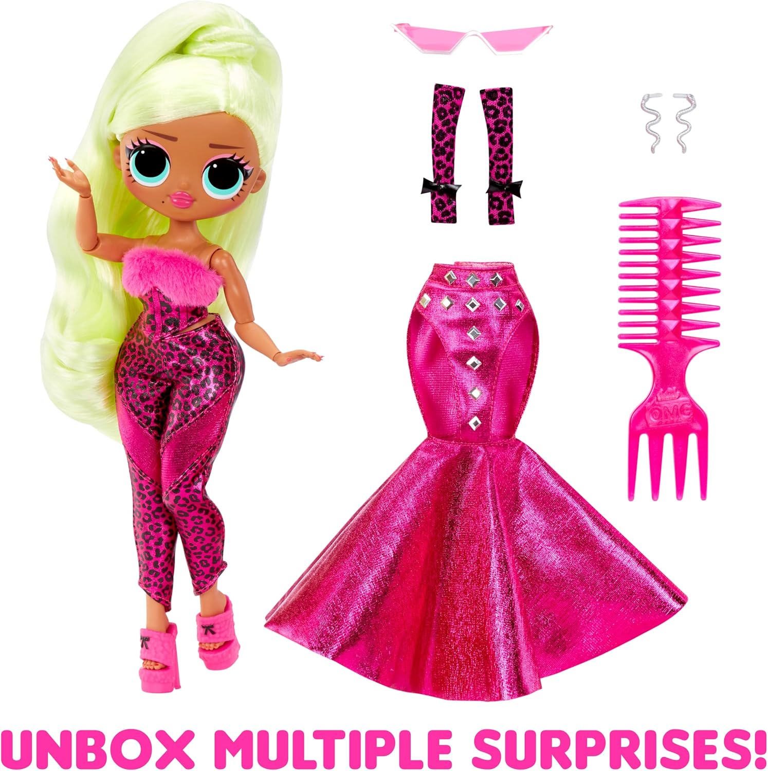 Foto 4 pulgar | Lol Surprise Omg Muñeca De Moda Lady Diva Con Accesorios