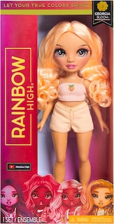 Foto 3 | Rainbow High Muñeca Básica Georgia Bloom Fashion