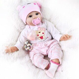 Foto 1 | Muñeca Reborn Charex Lucy Girl 40 Cm Vinilo Suave Realista - Venta Internacional.